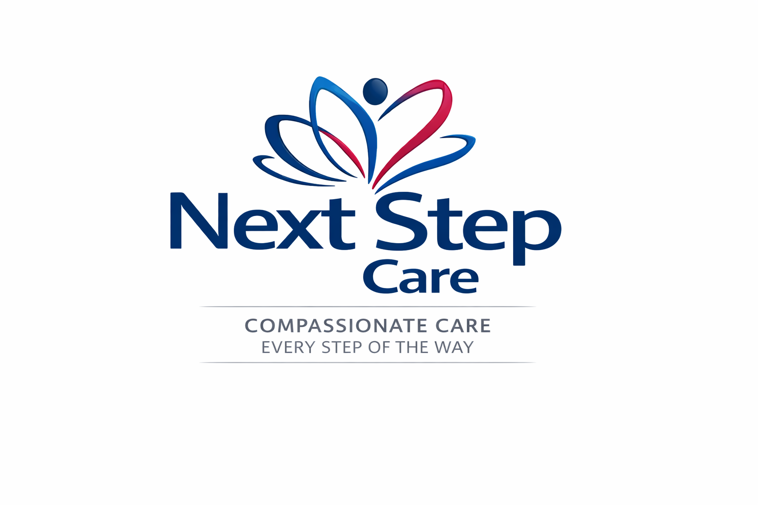 Next Step Care logo with tagline